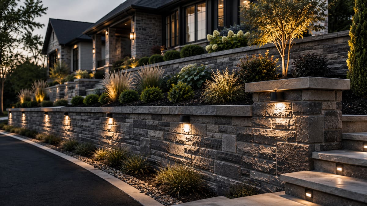 Retaining Walls masonry service by Padilla's Construction